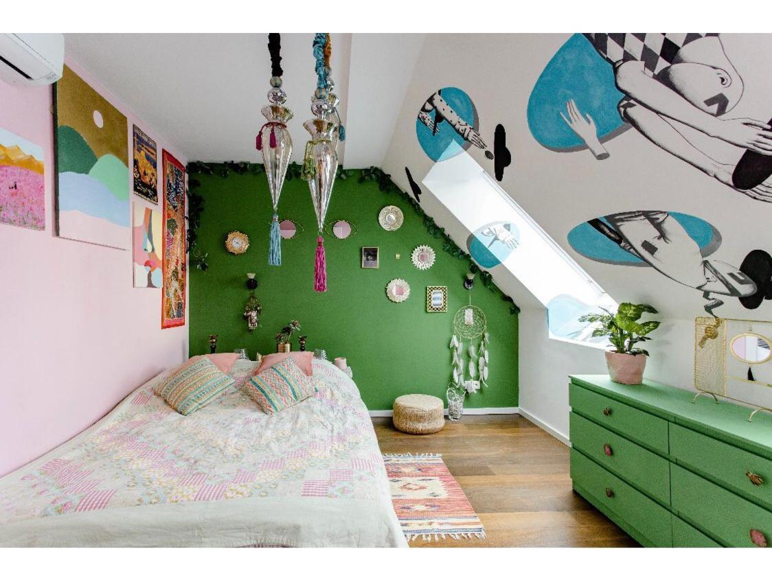 Stylish Rooms, Sunny Terrace In Vienna City Center Bagian luar foto